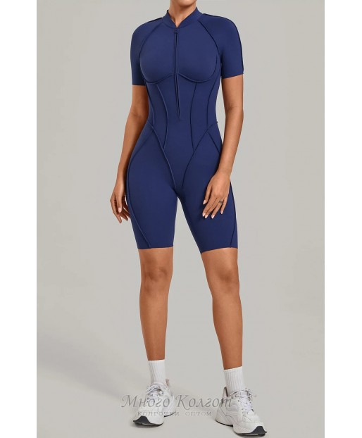 Гладкий комбінізон Shorts Body Crop T-shirt Skin model 191